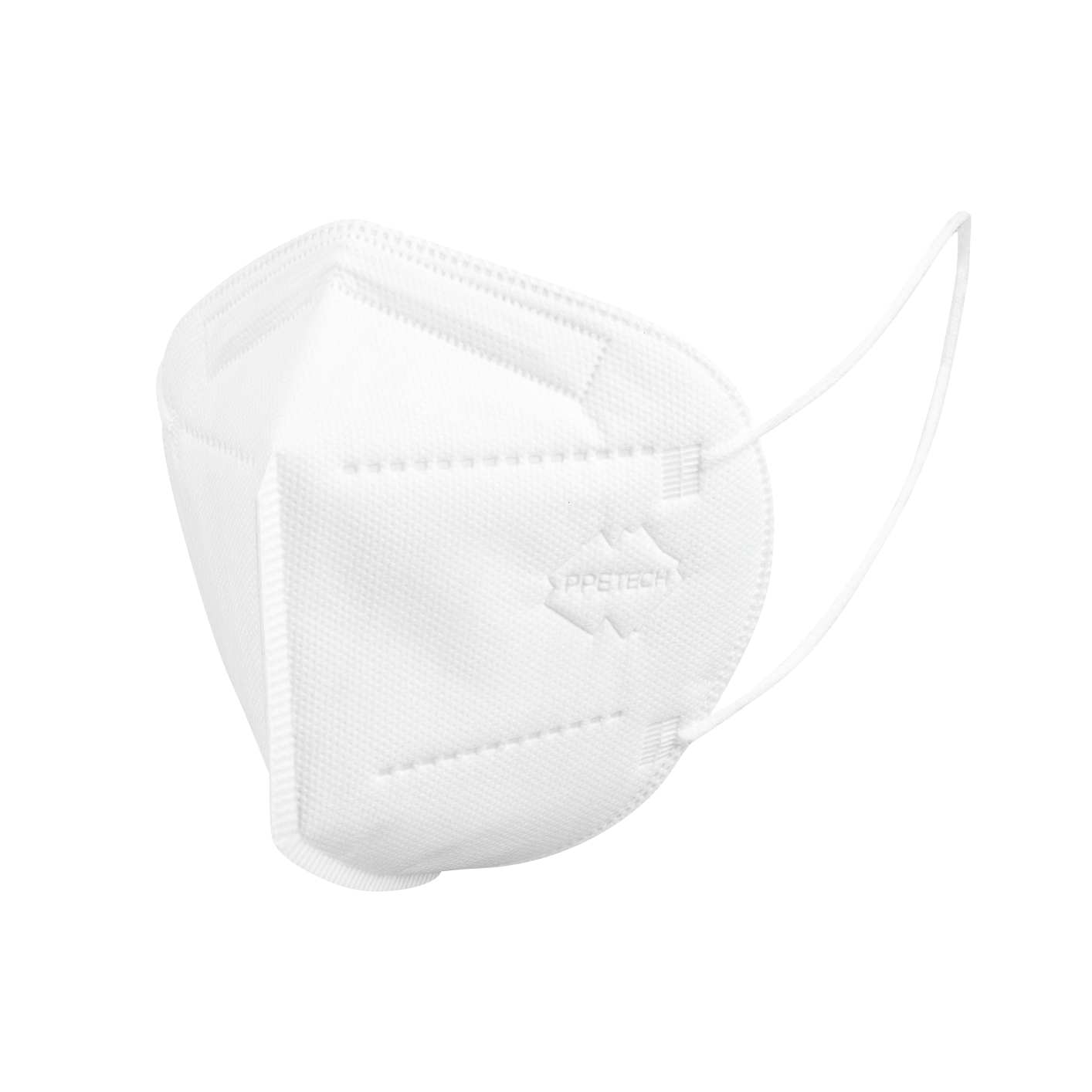 P2 Face Masks | Australian Made | PPE Tech Level 2 | Ear-loop - White | 4 x Ply (1Box/25masks)