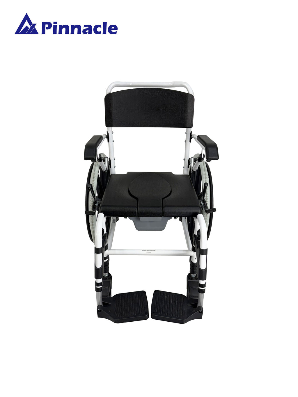 Pinnacle Deluxe Shower Commode Self-Propelled