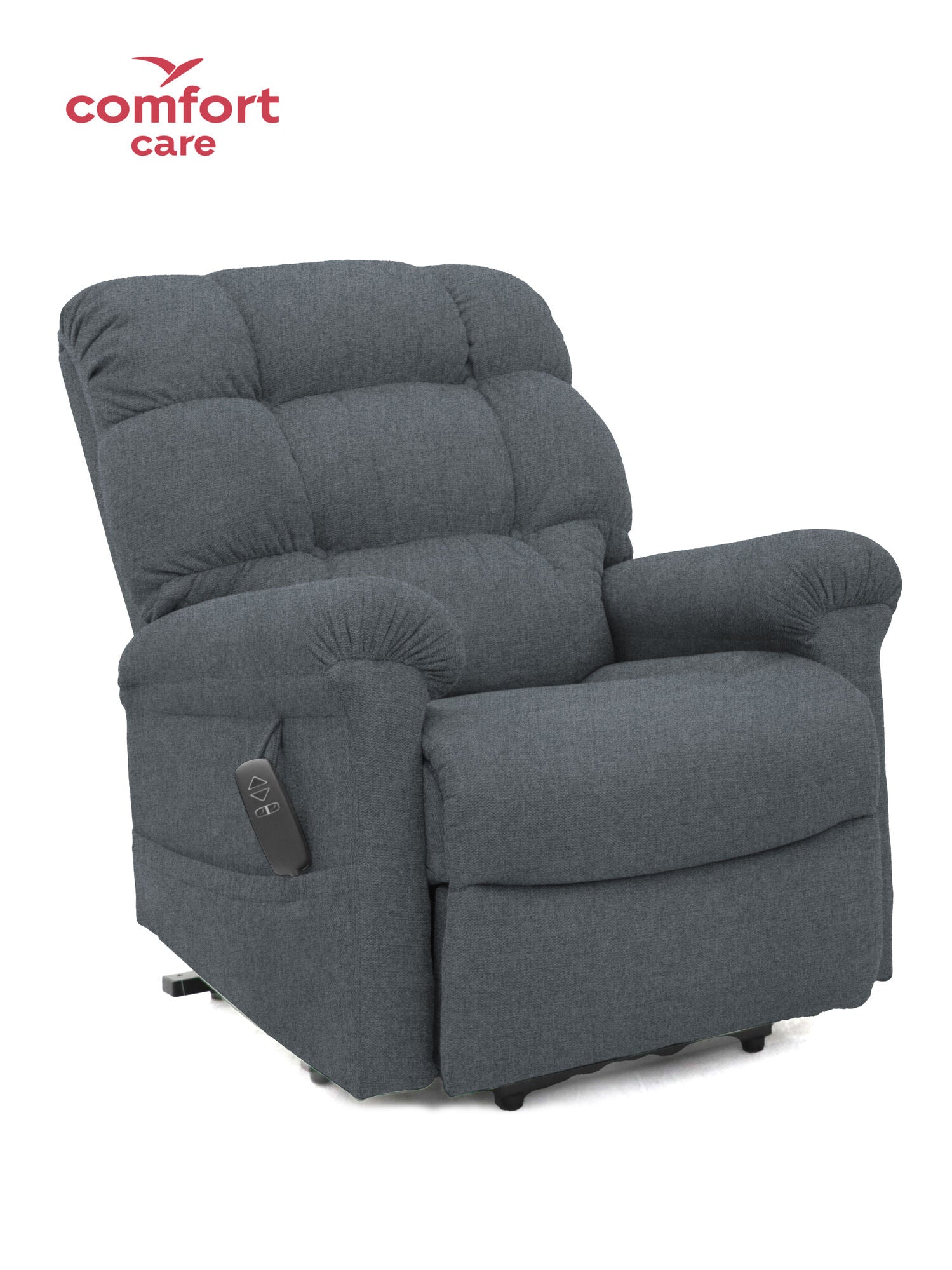 Comfort Care Cloud 2 Motor Power Fabric Lift Recliner. Dual Motors (3 Colours)