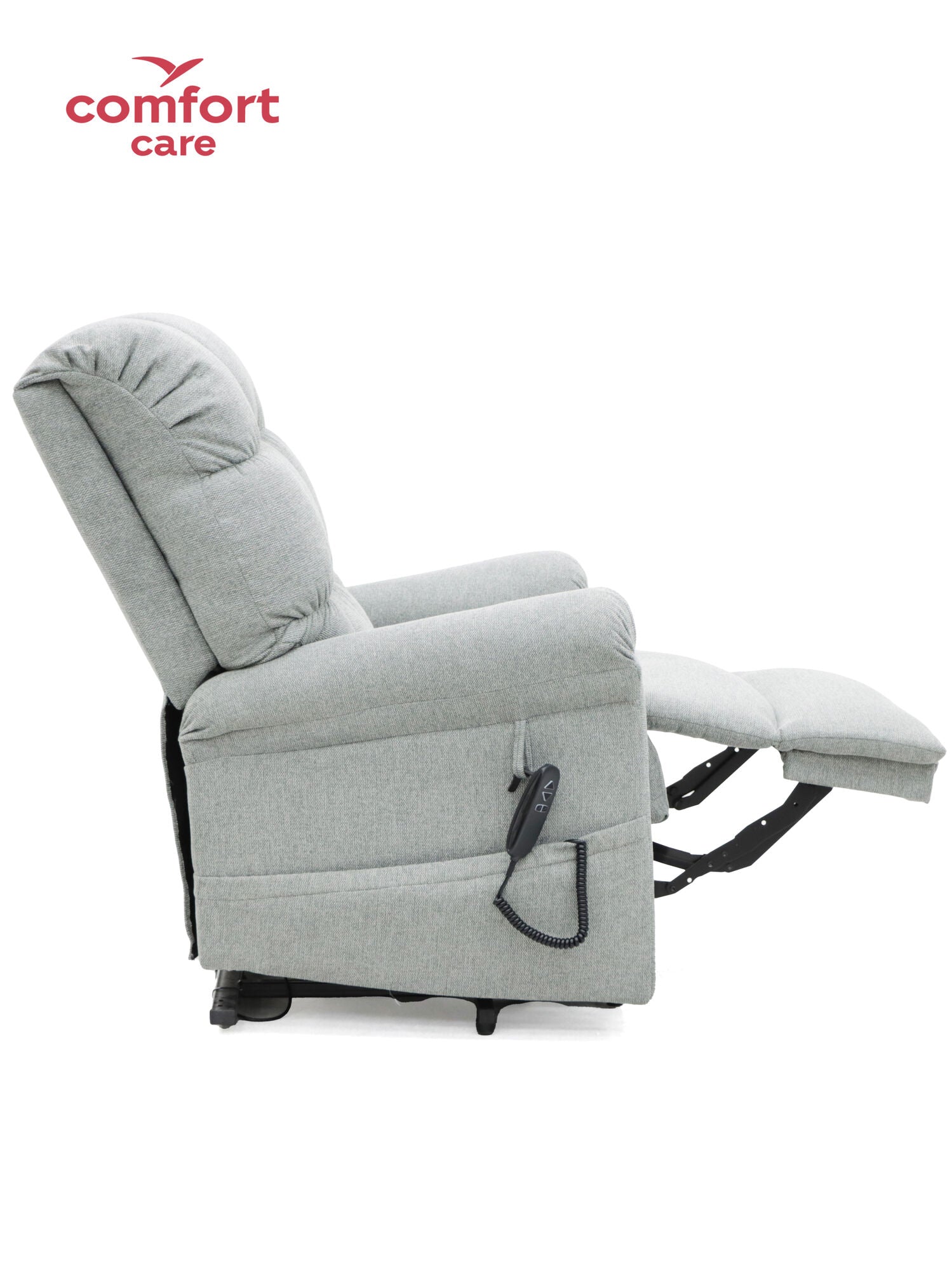 Comfort Care Cloud 2 Motor Power Fabric Lift Recliner. Dual Motors (3 Colours)