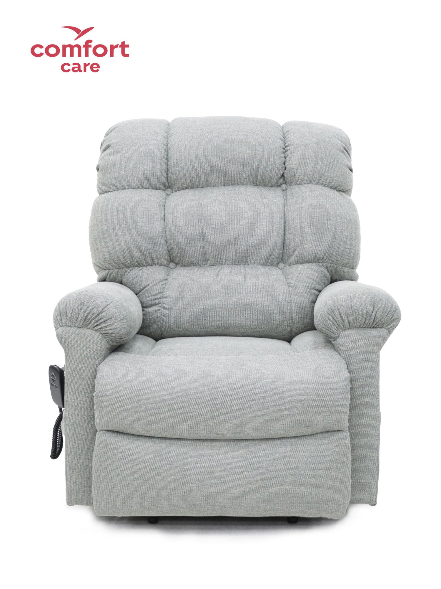 Comfort Care Cloud 2 Motor Power Fabric Lift Recliner. Dual Motors (3 Colours)