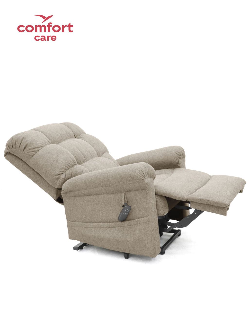Comfort Care Cloud 2 Motor Power Fabric Lift Recliner. Dual Motors (3 Colours)