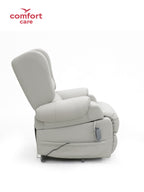 Comfort Care Viva 2 Motor Power Lift Recliner Dual motors - Light Grey Leather