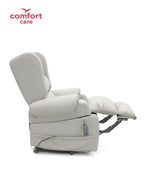 Comfort Care Viva 2 Motor Power Lift Recliner Dual motors - Light Grey Leather