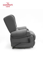 Comfort Care Viva 2 Motor Power Lift Recliner Dual motors - Dark Grey Leather