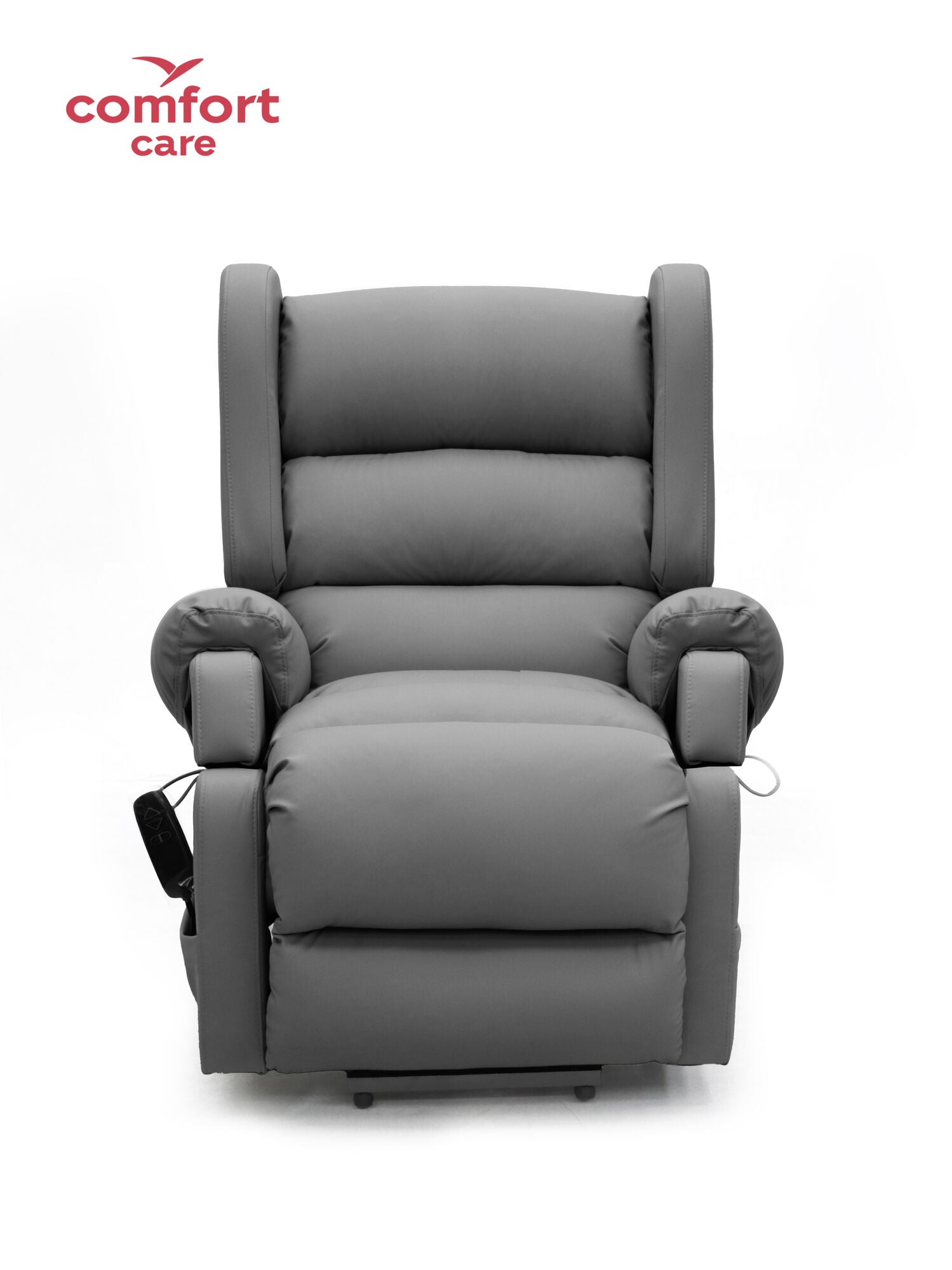 Comfort Care Viva 2 Motor Power Lift Recliner Dual motors - Dark Grey Leather