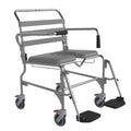 ASPIRE Attendant Propelled Commode - Swing Away Footrests - 600 mm Wide