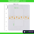MedStock Transparent Island Dressing 10x12cm (50pcs/Box)