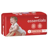 Huggies Essentials Walker Size 5 13-18kg. (Box of 44 Nappies)