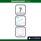 MedStock Transparent Film Dressing (Extra Thin) 6x7cm (50pcs/Box)