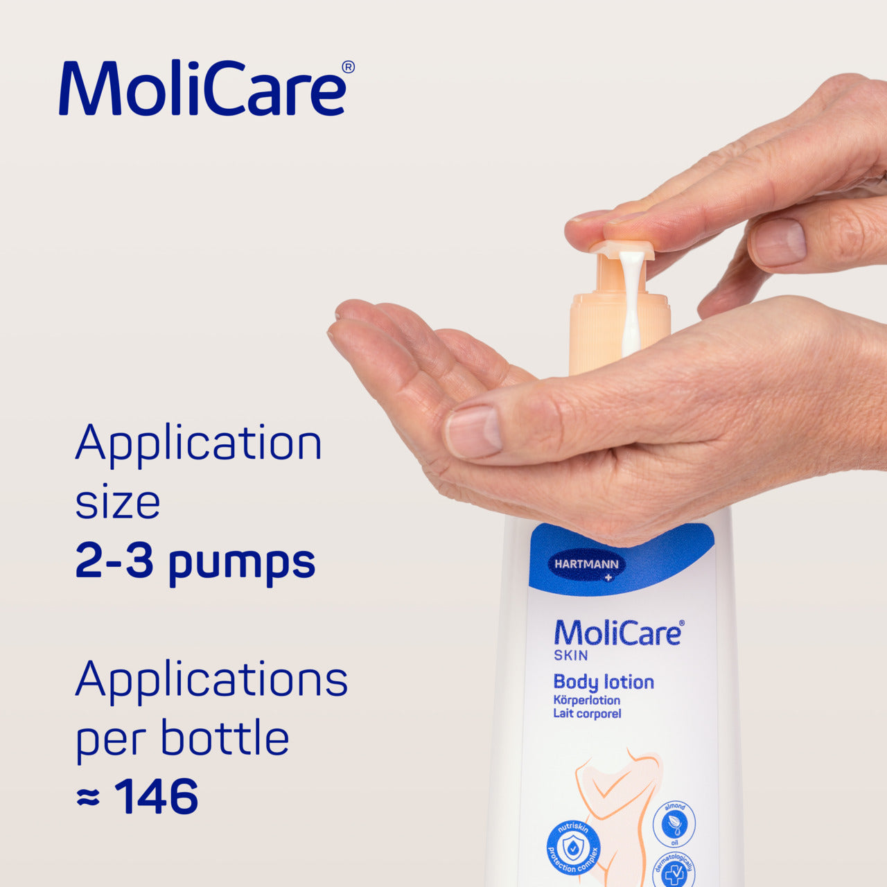MoliCare Skin Body Lotion Skin Care 500ml