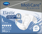 Molicare Premium Elastic Large 6 Drops 115cm - 145cm 2349ml (30pcs/Pack)
