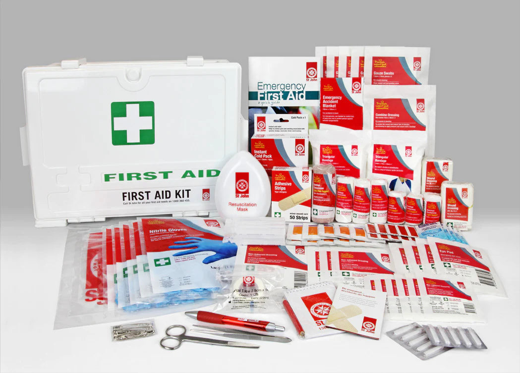 St John Portable Wall Mounted - First Aid kit