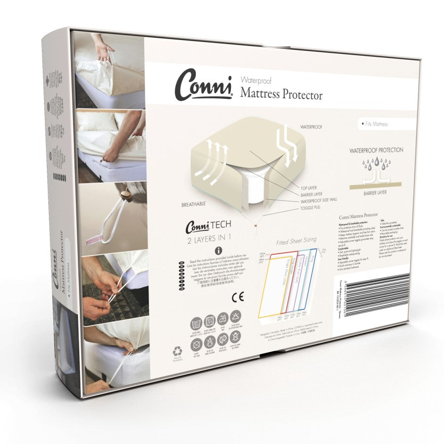 Toggle Waterproof Mattress Protector (4 Sizes)
