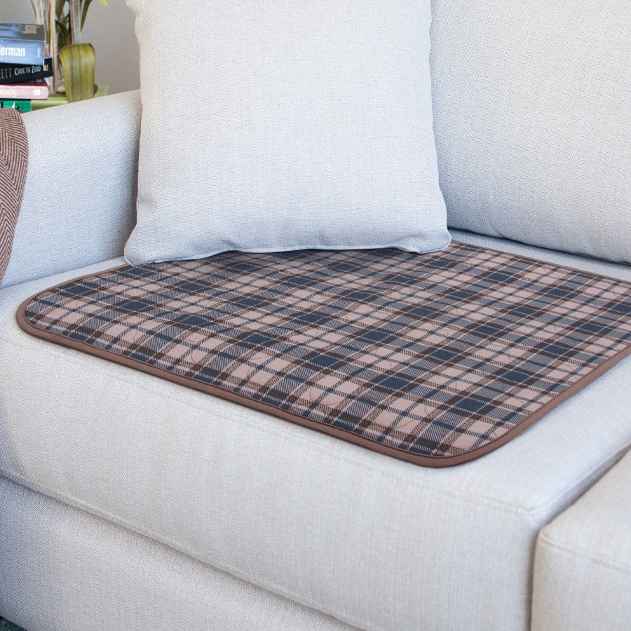 Conni Chair Pad Large - Tartan