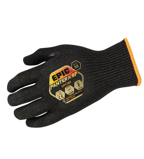 Glove EPIC® Pantera™ 5F Cut Resistant Nitrile (2pairs/4gloves) GPC58 (Multiple Sizes Available)