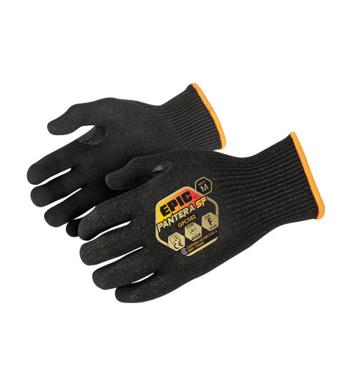 Glove EPIC® Pantera™ 5F Cut Resistant Nitrile (2pairs/4gloves) GPC58 (Multiple Sizes Available)