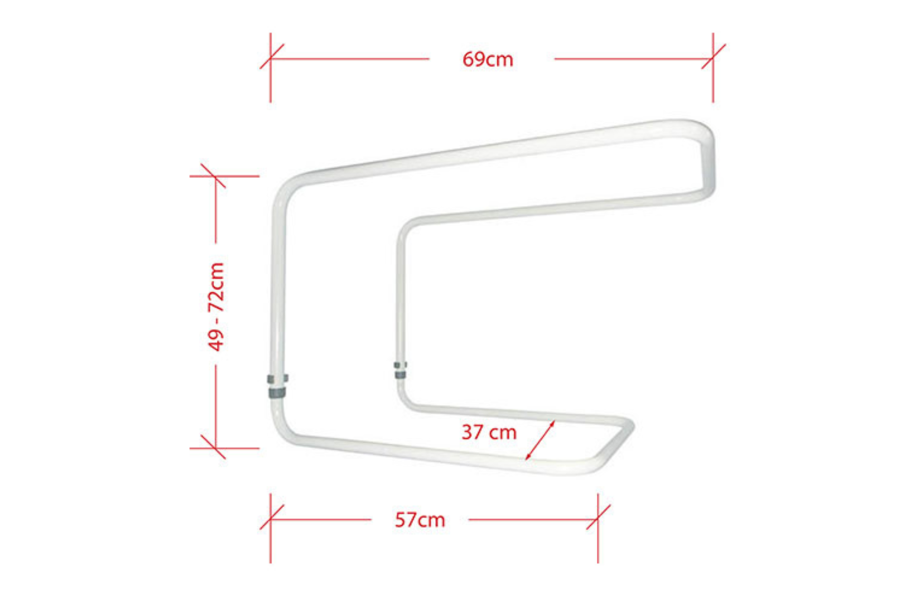 Hero Medical Height Adjustable Bed Cradle