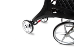 Hero Medical Outdoor Lite Seat Walker Carbon Fibre - Black (2 Sizes)