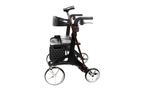 Hero Medical Outdoor Lite Seat Walker Carbon Fibre - Black (2 Sizes)