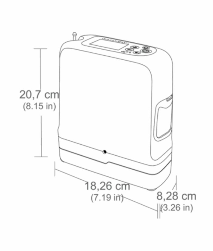 Inogen Rove 6 Portable Oxygen Concentrator (8 Cells)