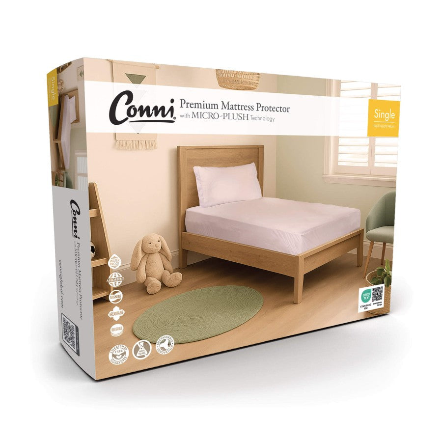 Conni Micro-Plush - Waterproof Fitted Sheet (4 Sizes)