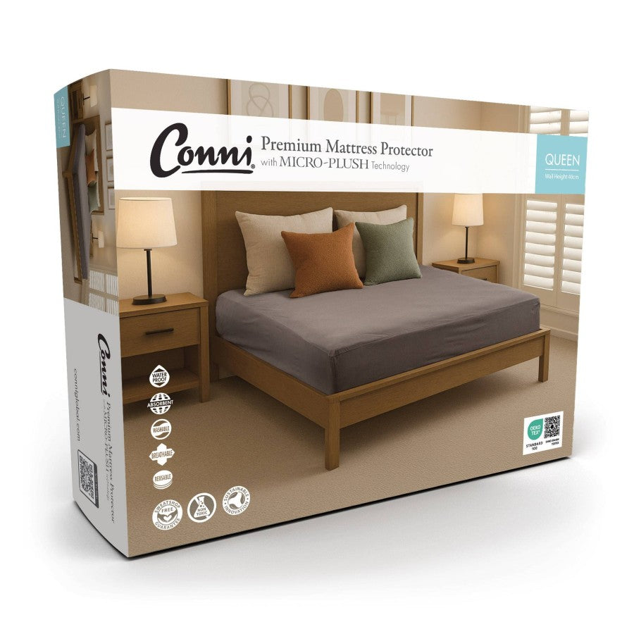 Conni Micro-Plush - Waterproof Fitted Sheet (4 Sizes)