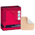 Foam Non-Adhesive Dressing 5cm x 5cm.Wound Care (10pcs/box)
