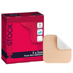 Foam Non-Adhesive Dressing 5cm x 5cm.Wound Care (10pcs/box)