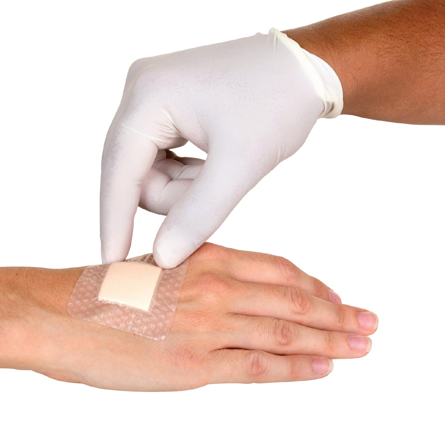 MedStock Silicone Foam Lite Dressing With Border 5cm x 5cm Skin & Wound care(10pcs/box)