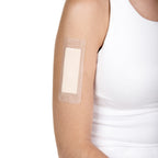 MedStock Silicone Foam Lite Dressing With Border. Wound Care. 5cm x 12.5cm (10pcs/box)
