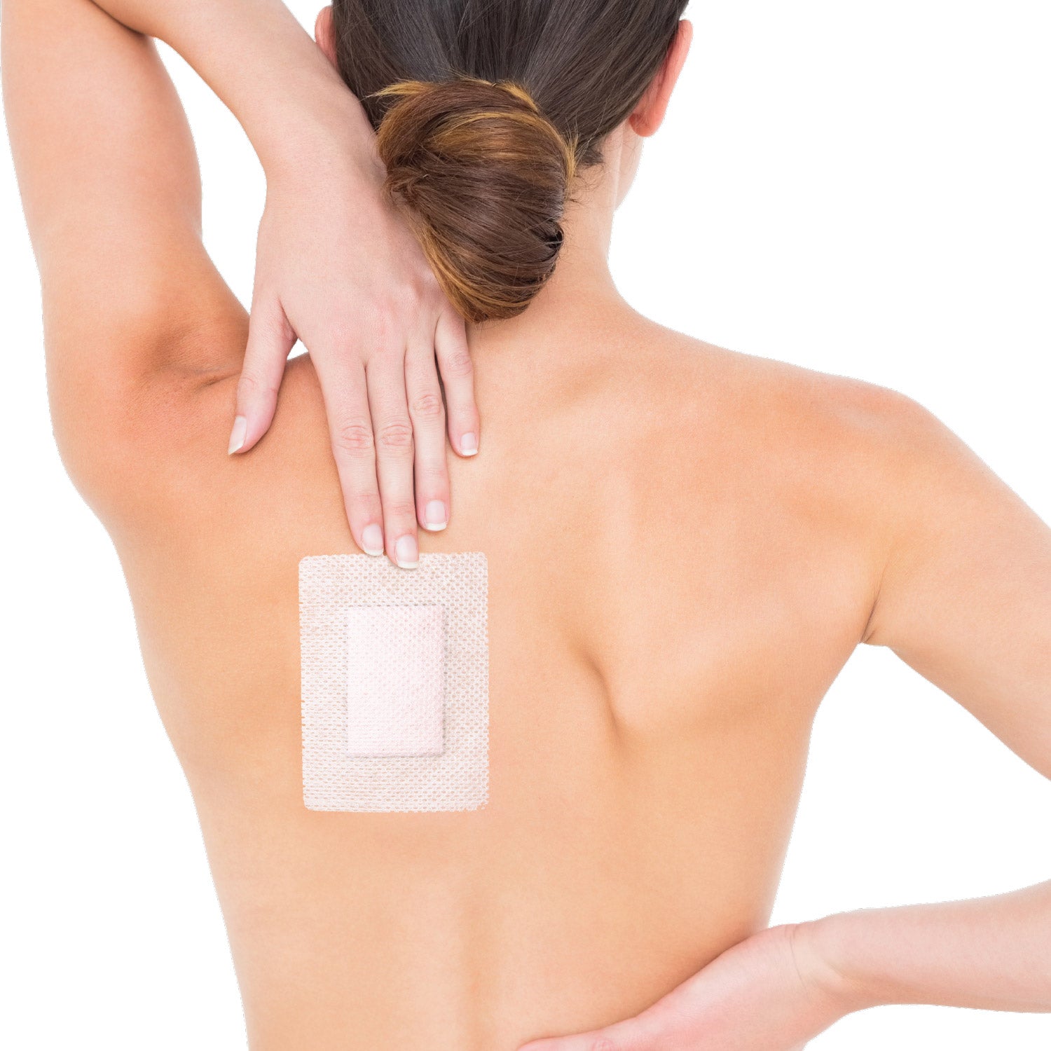 Fabric Island Dressing 7cm x 10cm. Wound Care (100pcs/box)