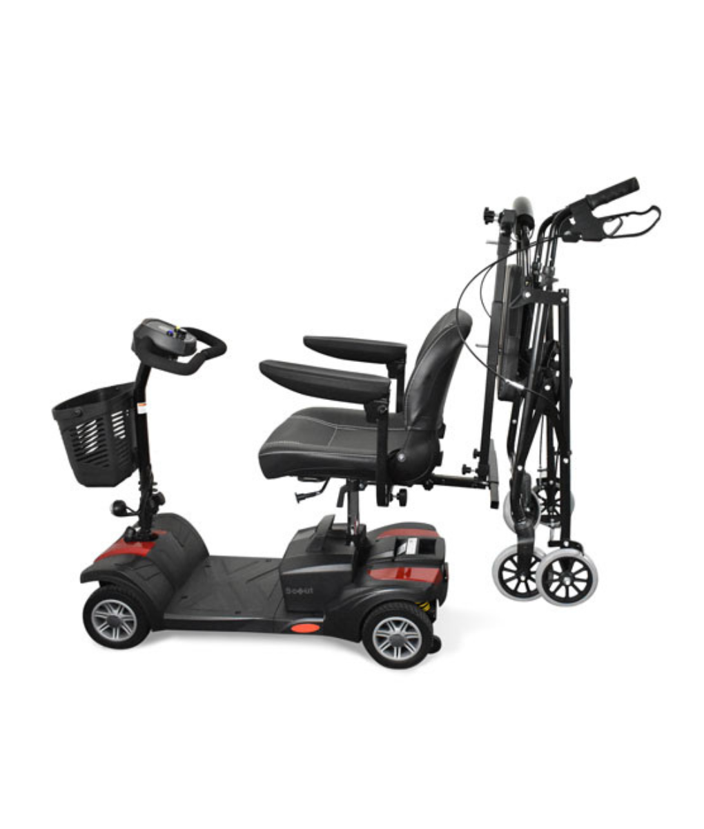 Mobility Scooter Rear Seat Walker Holder For A-Frame