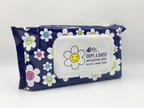 Wipes | TLC Oops a Daisy Bamboo Wipes | Regular (80)