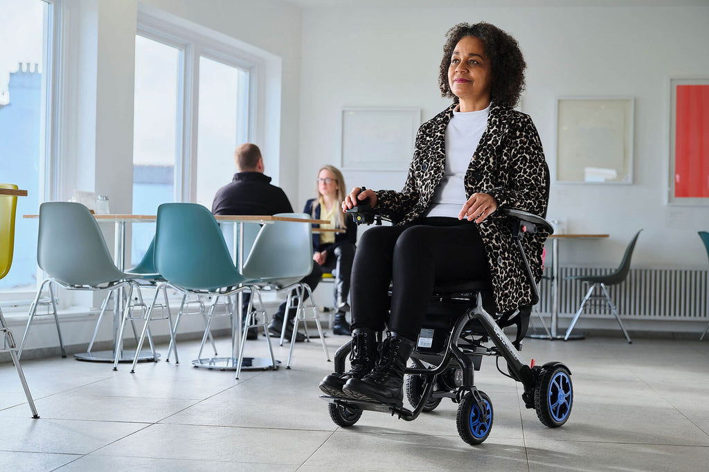 Sunrise Medical Quickie Q50R Power Chair - Carbon Fibre Folding