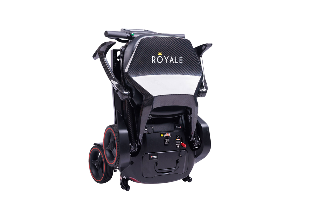 Royale Air Carbon Fibre Folding Scooter + Suited Lithium Batteries