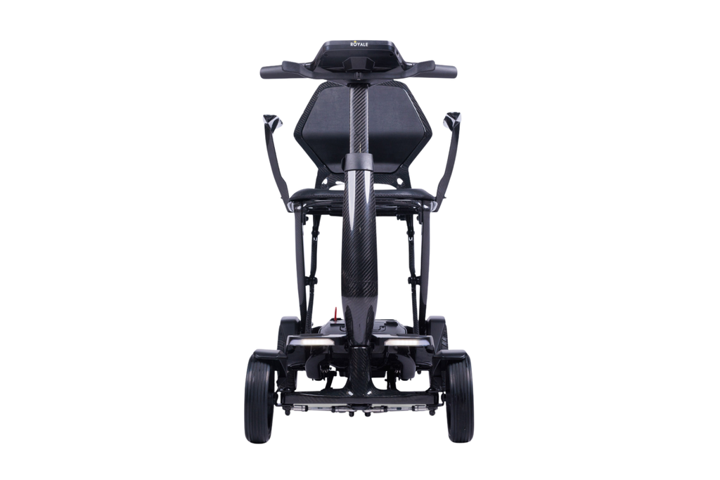 Royale Air Carbon Fibre Folding Scooter + Suited Lithium Batteries