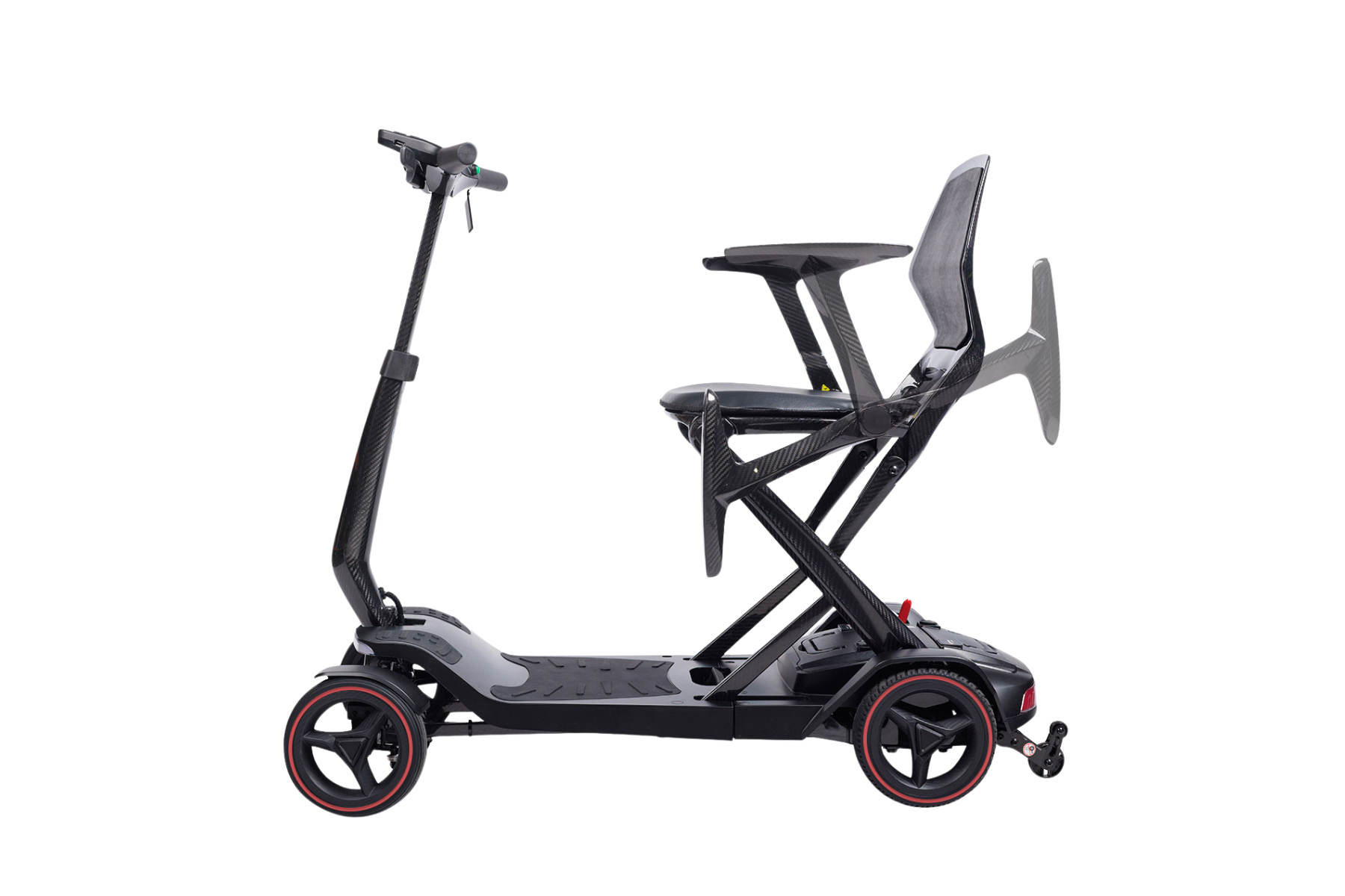 Royale Air Carbon Fibre Folding Scooter + Suited Lithium Batteries