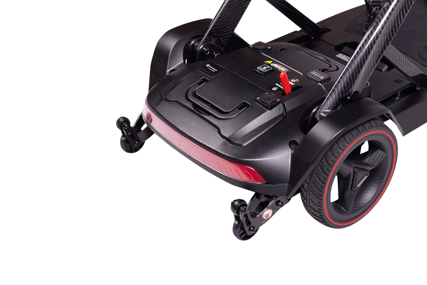 Royale Air Carbon Fibre Folding Scooter + Suited Lithium Batteries
