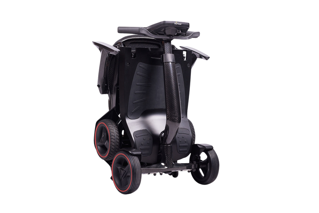 Royale Air Carbon Fibre Folding Scooter + Suited Lithium Batteries