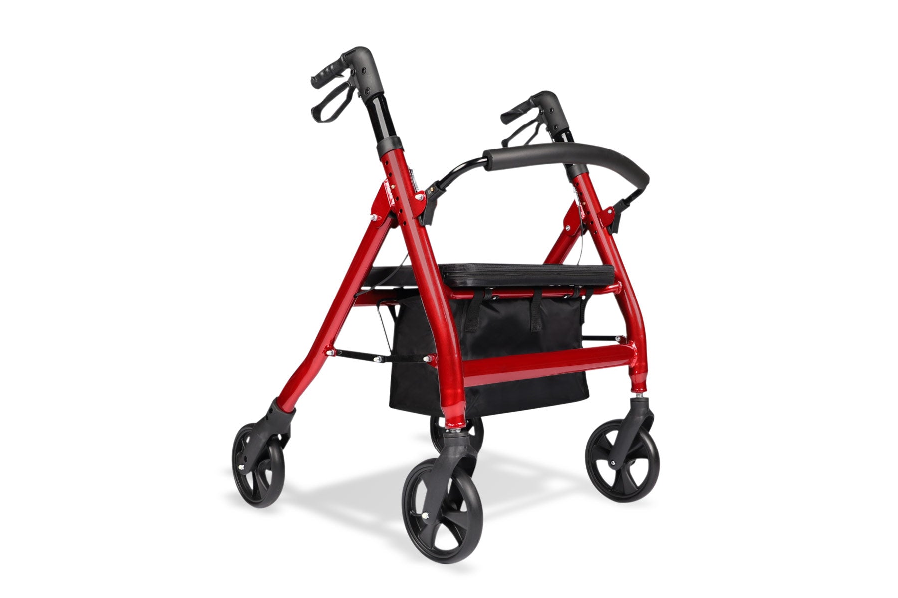 Royale Medical 8″ Premium Bariatric Seat Walker - Burgundy