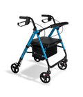 Hero Medical 6″ Deluxe Height Adjustable Seat Walker - Blue