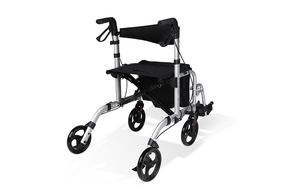 Hero Medical 2-in-1 Seat Walker/Wheelchair