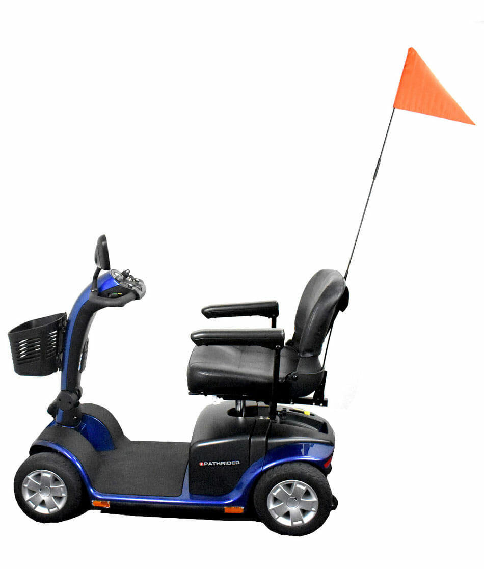 Mobility Scooter Flag & Bracket