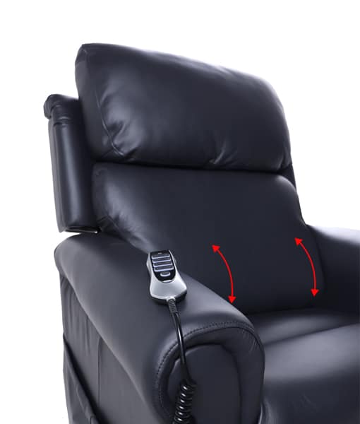 Royale Chadwick Oxford Plush Leather Lift Chair Quad Motor (2 Colour Options)