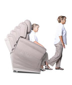 Royale Chadwick Soft Touch Fabric Lift Chair Quad Motor (3 Colour Options)