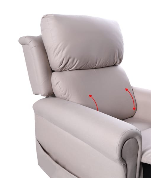 Royale Chadwick Soft Touch Fabric Lift Chair Quad Motor (3 Colour Options)