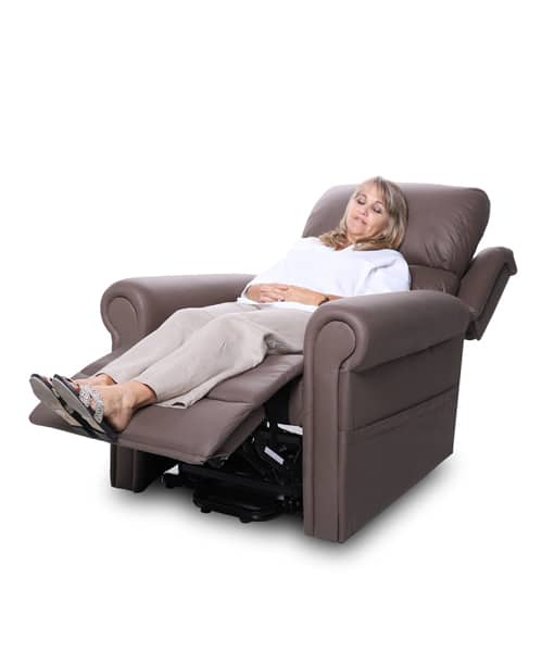 Royale Chadwick Soft Touch Fabric Lift Chair Quad Motor (3 Colour Options)