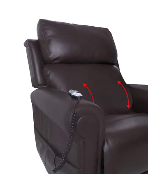 Royale Chadwick Oxford Plush Leather Lift Chair Quad Motor (2 Colour Options)