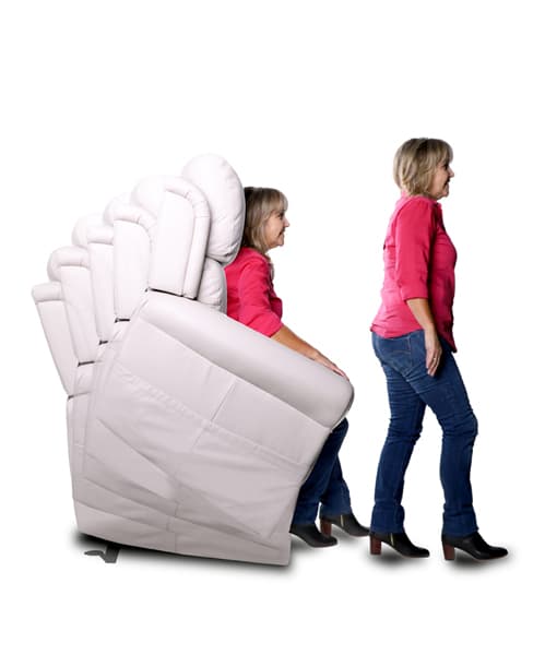 Royale Chadwick Oxford Plush Leather Lift Chair Quad Motor (2 Colour Options)